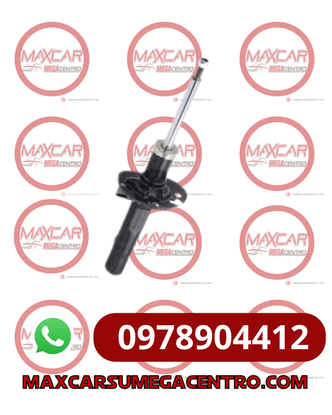 A.334835 AMORTIGUADOR DEL XGM SKODA FABIA (LH/RH) 03-16 VW POLO GAS