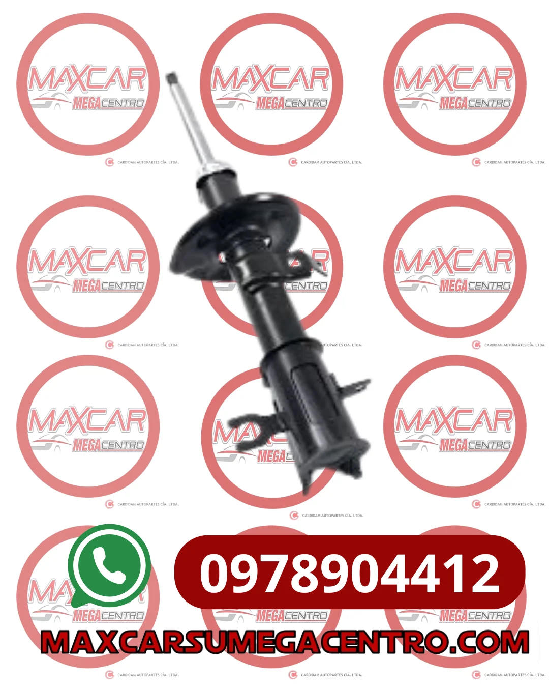 A.96586886 AMORTIGUADOR DEL YVS YVSGM251287 AVEO SAIL 1.4 11-17 RH GAS