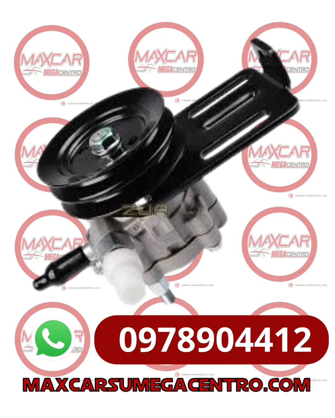 BDH.8971295930 BOMBA DIR HID MGT DMAX 2.5 4JA1 4X2 04-13 TROOPER 2.8 4JB1 87-91 CON SOPORTE