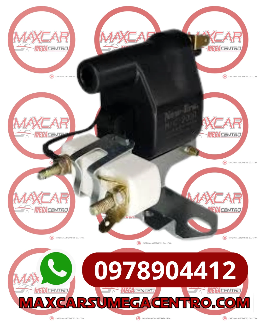 BOB.MIC2000 BOBINA ENCENDIDO NEW ERA C/RESISTENCIA EXTERIOR TIPO MODERNO