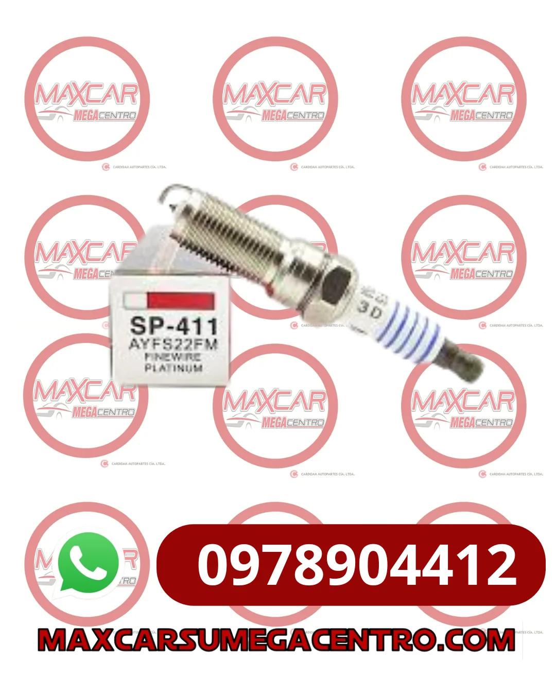 BUJ.AYFS22FM BUJIA MOTORCRAFT PLATINO FORD FIESTA 1.6