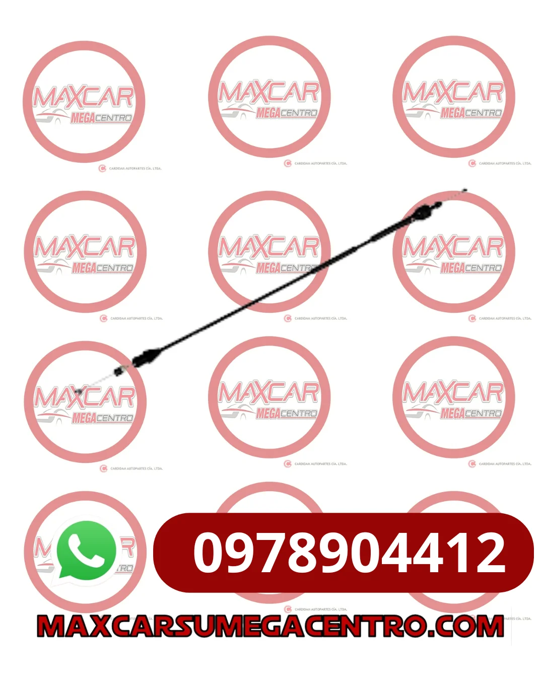 CAC.96452590 CABLE ACELERADOR GM AVEO ACTIVO 1.6