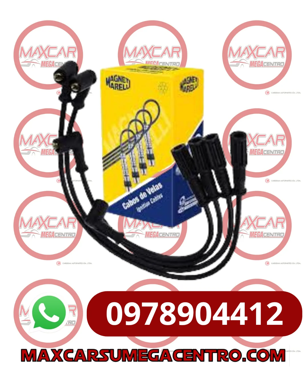 CB.CVMV2502Y CABLE BUJIAS MAGNETI MARELLI CVMV2502Y VW POLO FOX GOL POWER 09