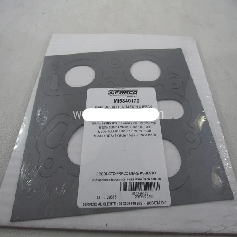 EMPAQUE MULTIPLE ADMISION SENTRA 1600 5840170-EMA0170