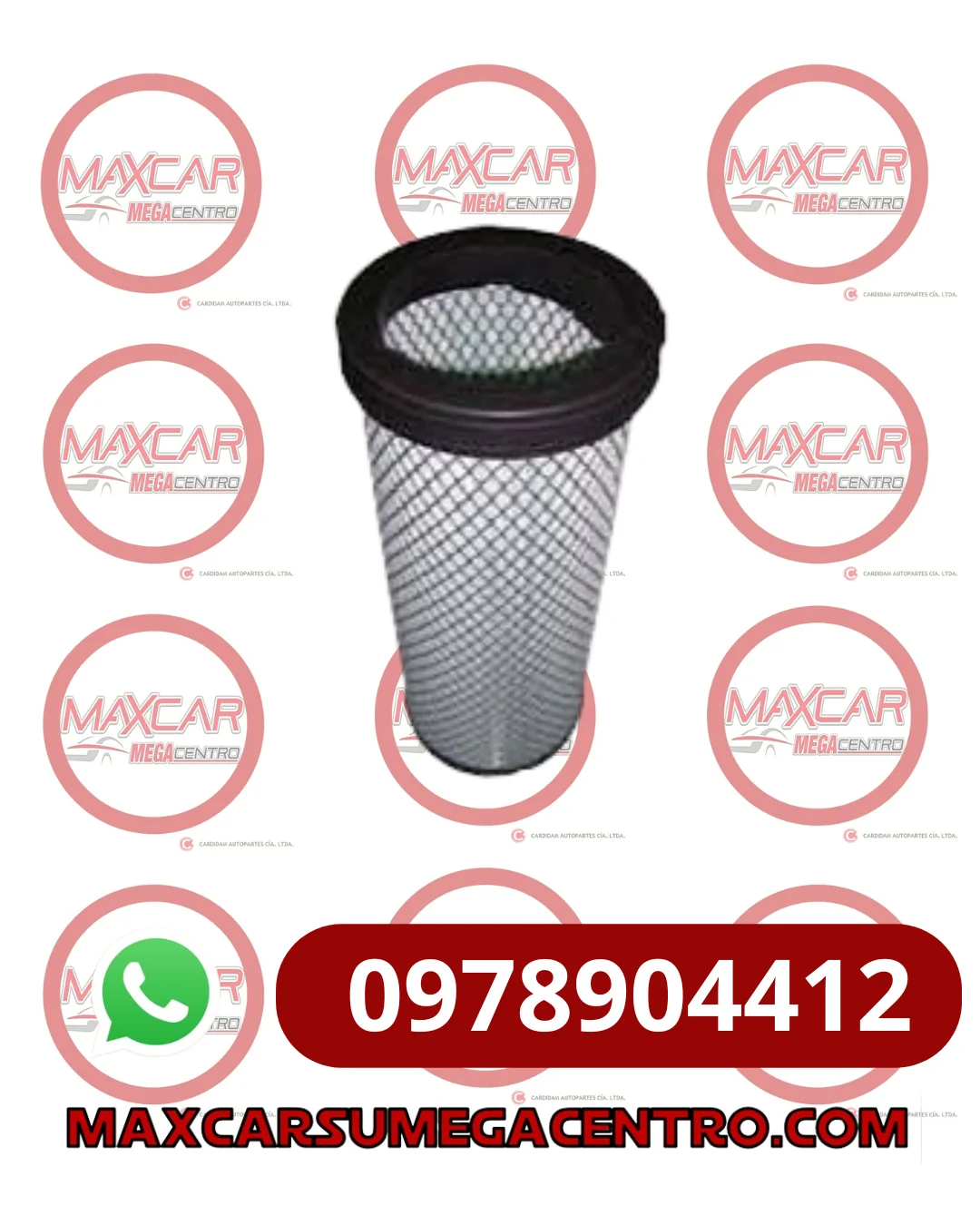 F.A6037 FILTRO AIRE SHOGUN ISUZU FVR SECUNDARIO