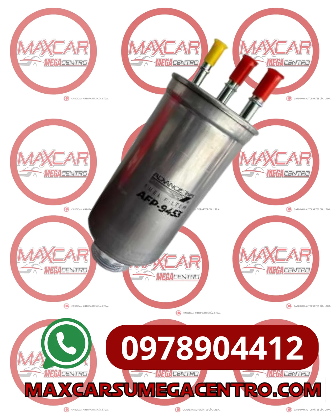 F.AFP9453 FILTRO COMBUSTIBLE ADVANCE JMC 520 TOURING 2.8T (TRES TOMAS)
