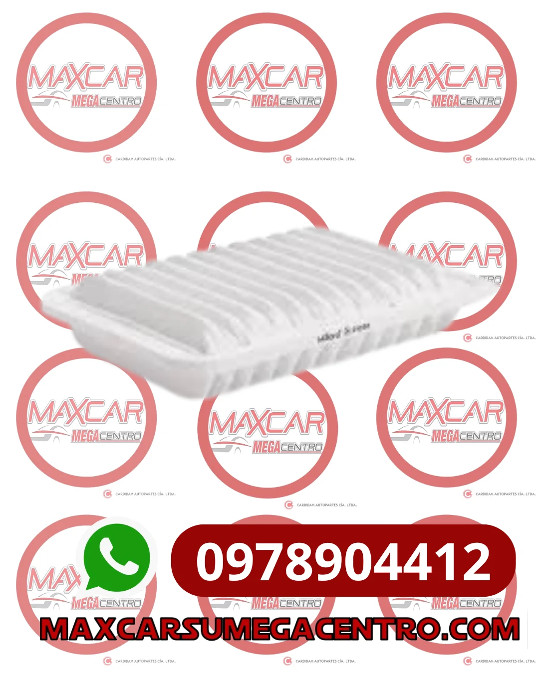 F.AA10190 FILTRO AIRE ADVANCE YARIS SEDAN 1.3 07-10 COROLLA 1.6 10-11 (MK21050)