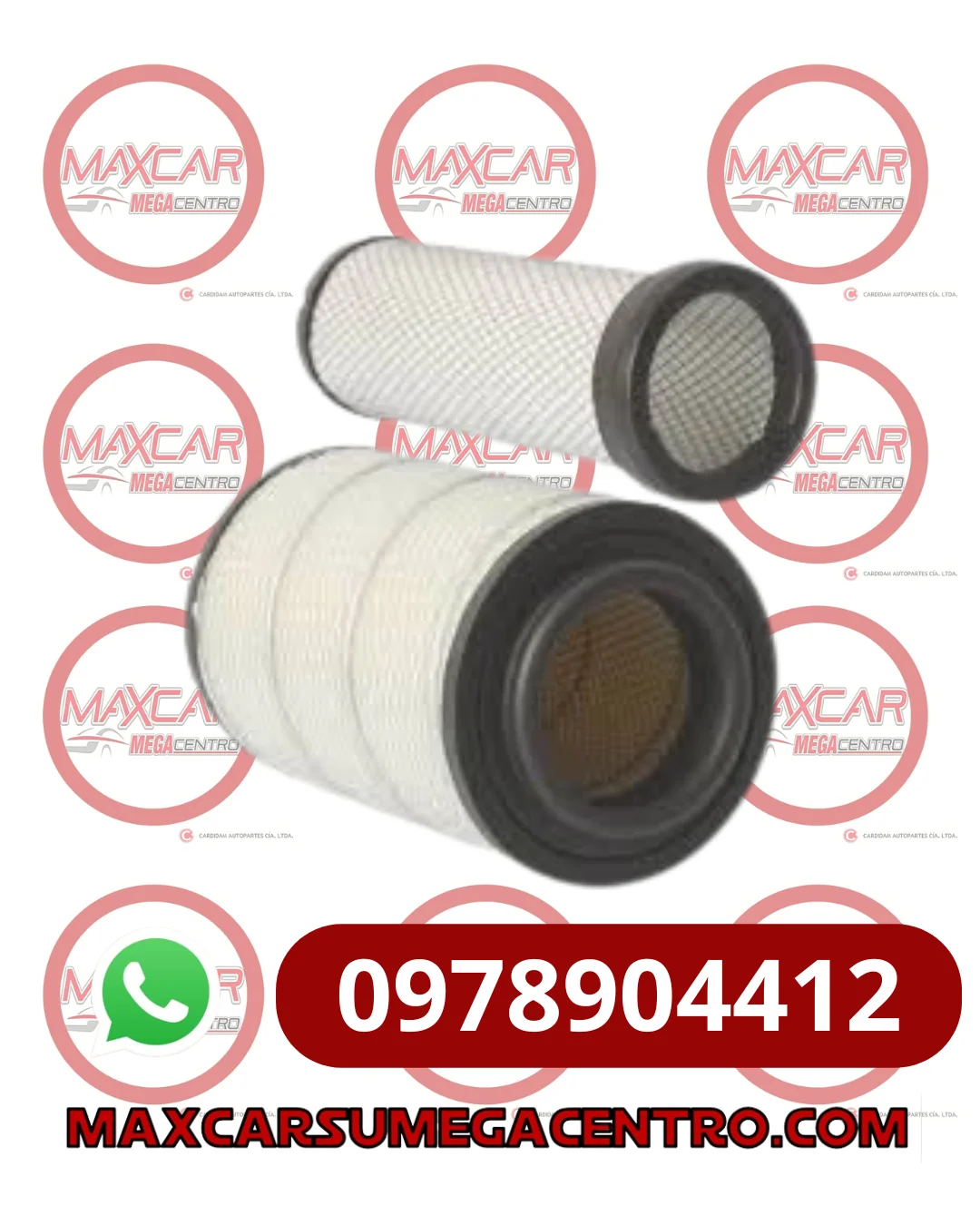 F.AAK107 FILTRO AIRE ADVANCE KIT ( AA5539/AA5538) ISUZU FRR FTR 2011-