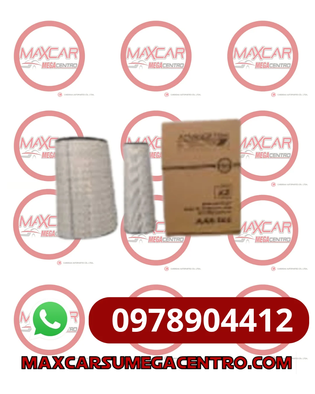 F.AAK144 FILTRO AIRE ADVANCE FOTON AUMAN 420 11.8L, BJ4259 430 11.8L LA BESTIA (AA4307+AA-4308)