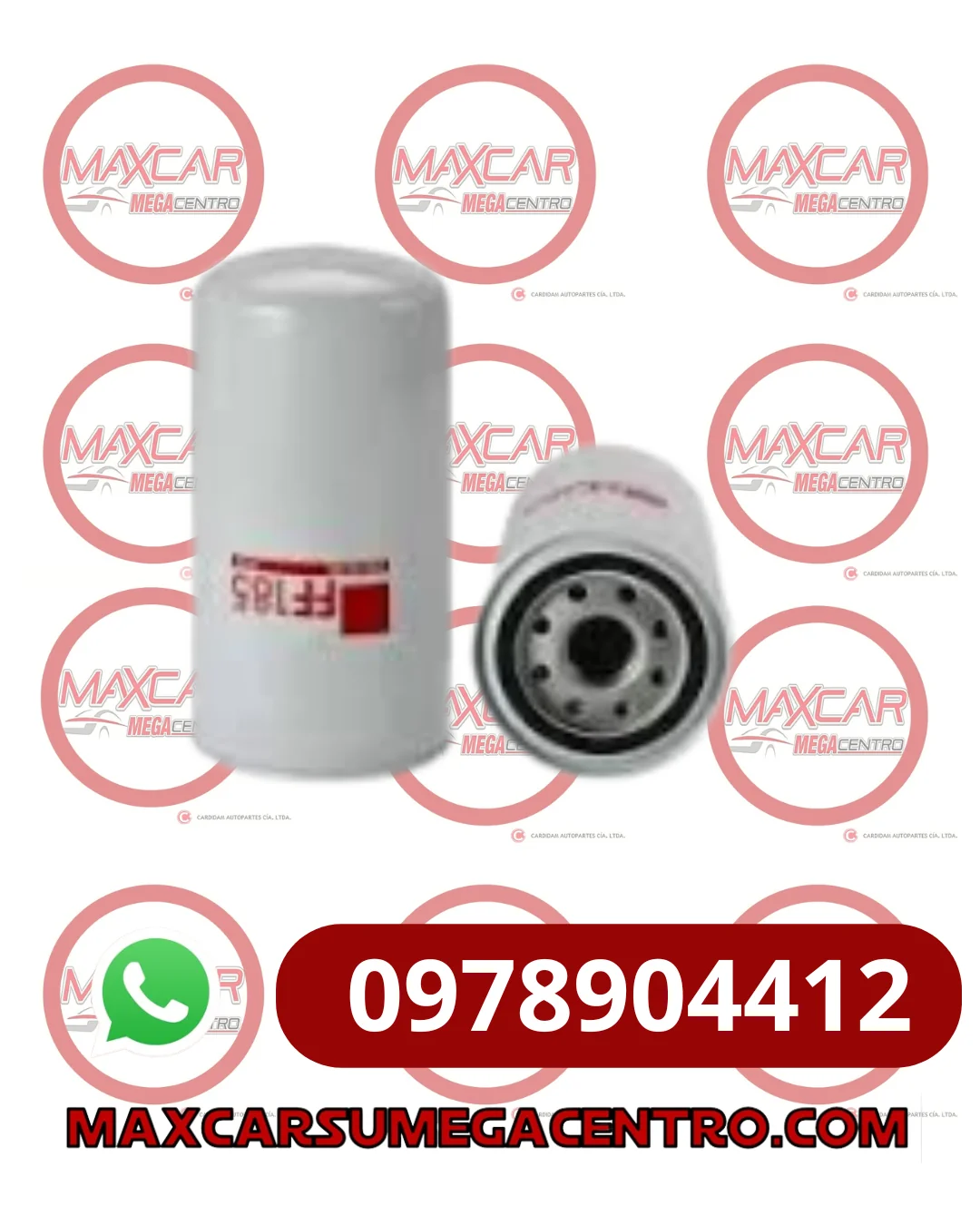 F.AFP185 FILTRO COMBUSTIBLE FLEETGUARD FF185 NISSAN