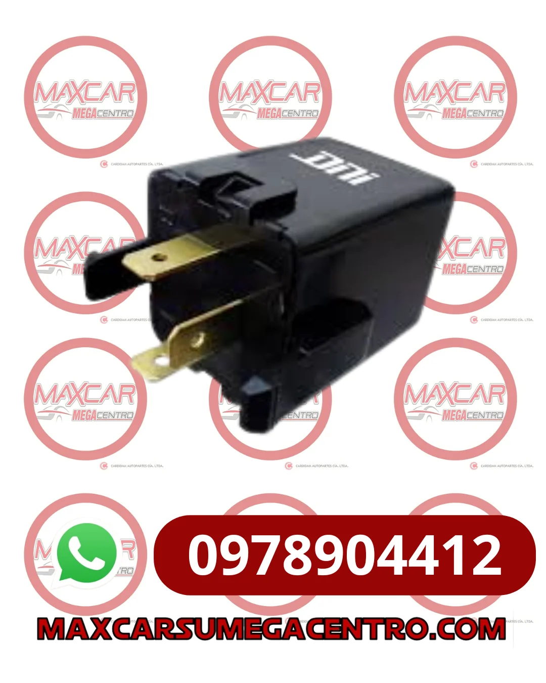 FLA.1118 FLASHER DNI1118 12V 3T HYUNDAI ACCENT SONATA ELANTRA RIO TIBURON MITSUBISHI L200 3T 12V (B,L,E)