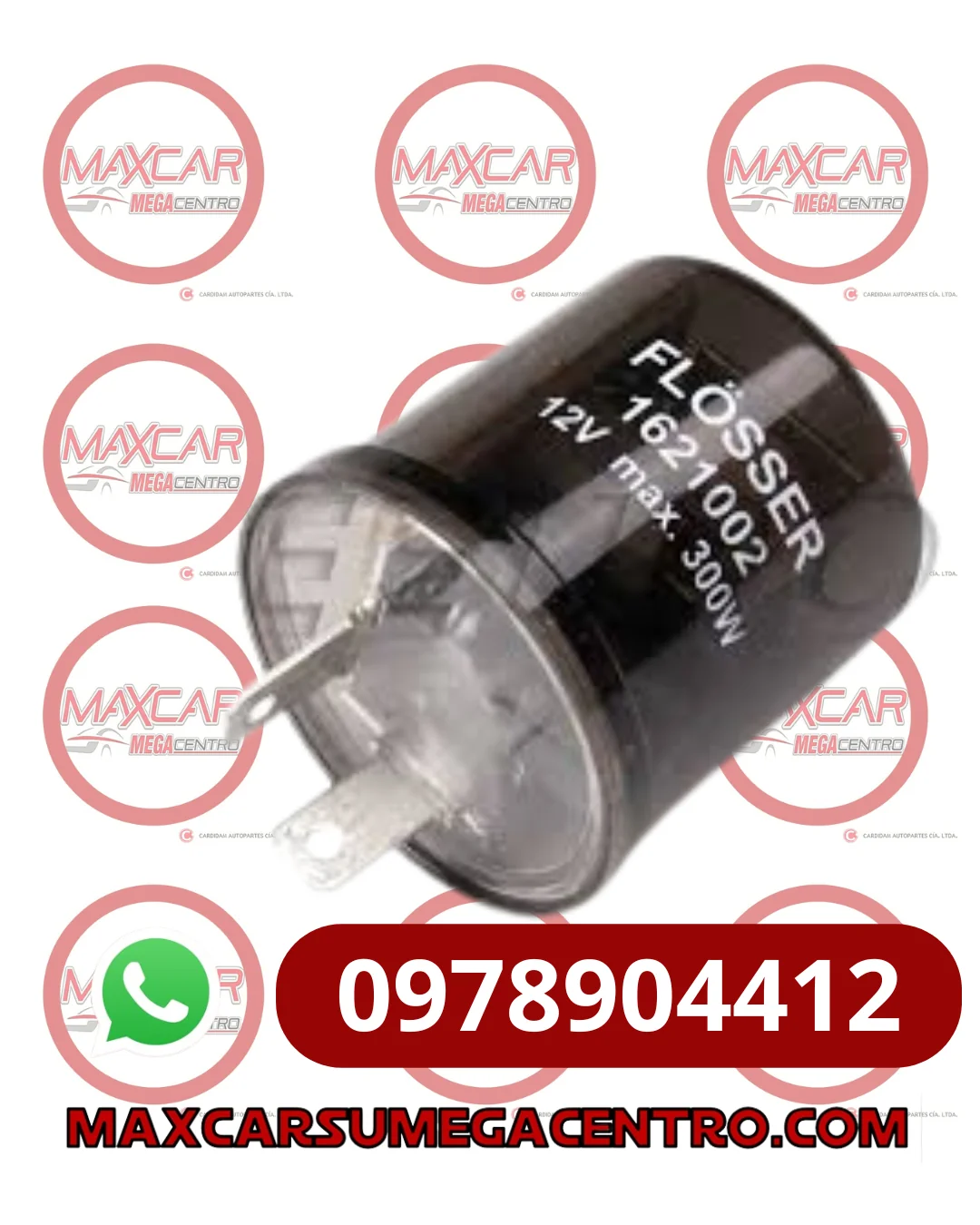 FLA.1621002 FLASHER FLOSHER 12V 2P