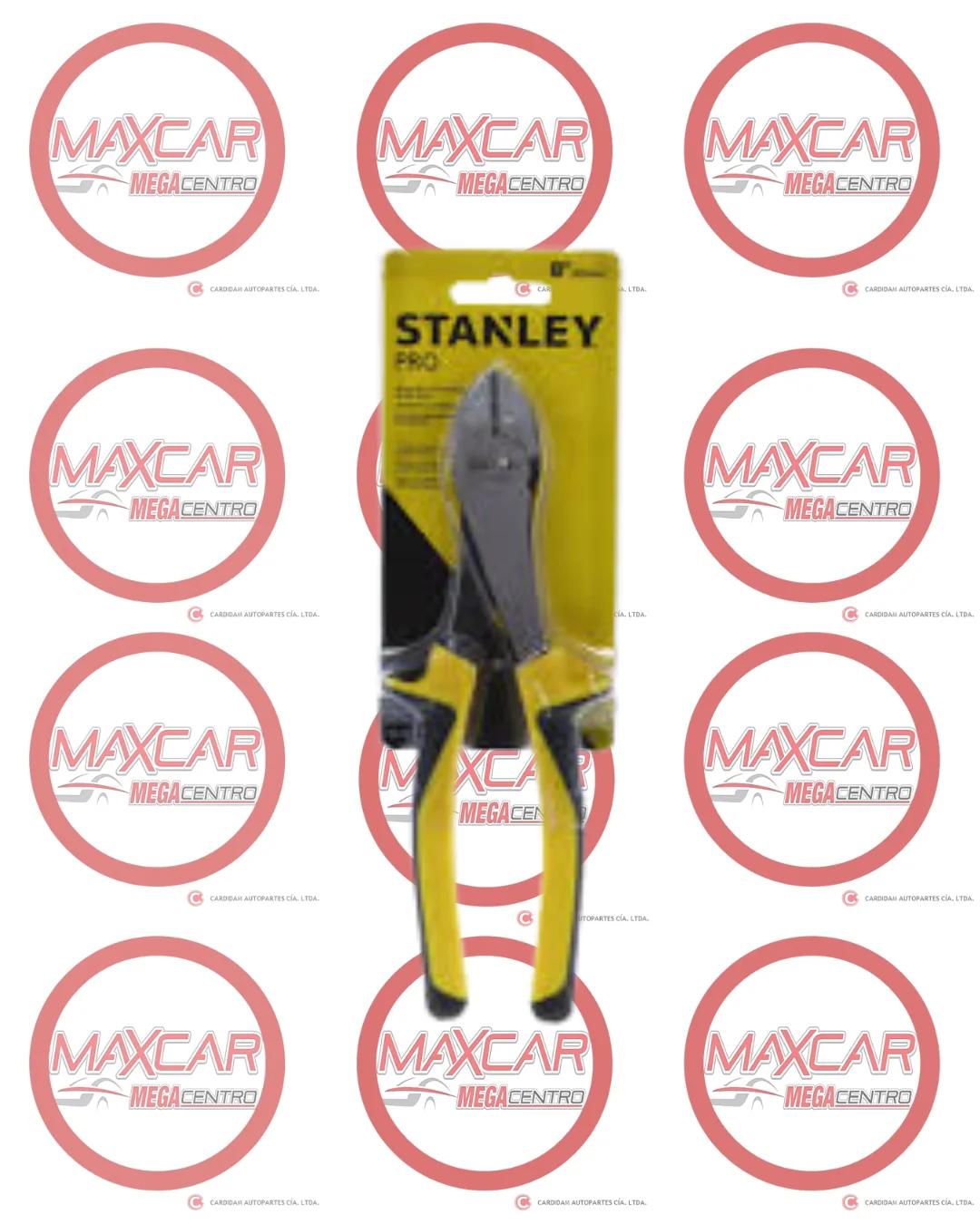 H.84054 ALICATE STANLEY CORTE DIAGONAL 6 PRO MANGO AISLADO - AS84054