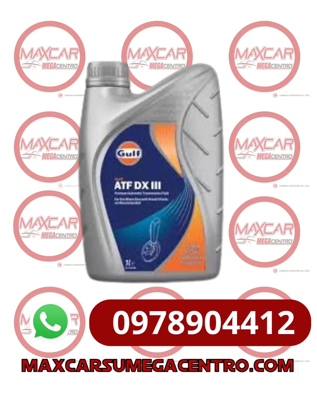 L.ATF GULF MP 1/4 ATF DEXRON III 12/1