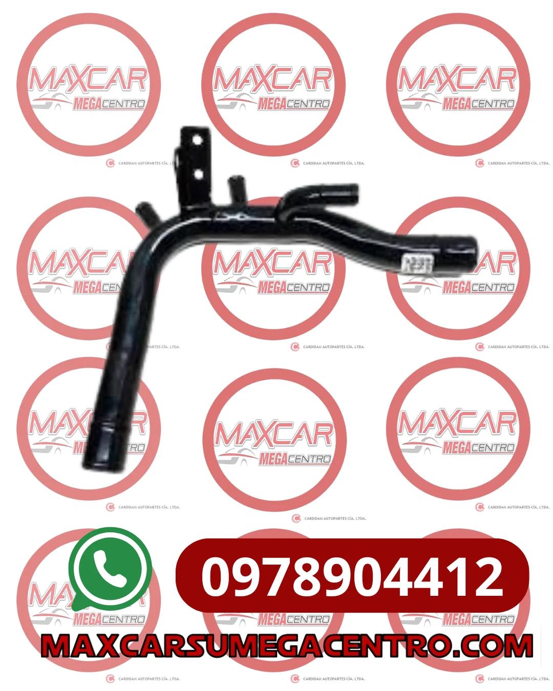 MAN.96419278 TUBO RADIADOR ALLPARTS OPTRA 1.8  05-13 METALICO