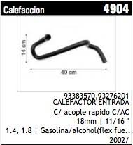 MANGUERA CALEFACCION 4904CA EVOLUTION - MC4904CA