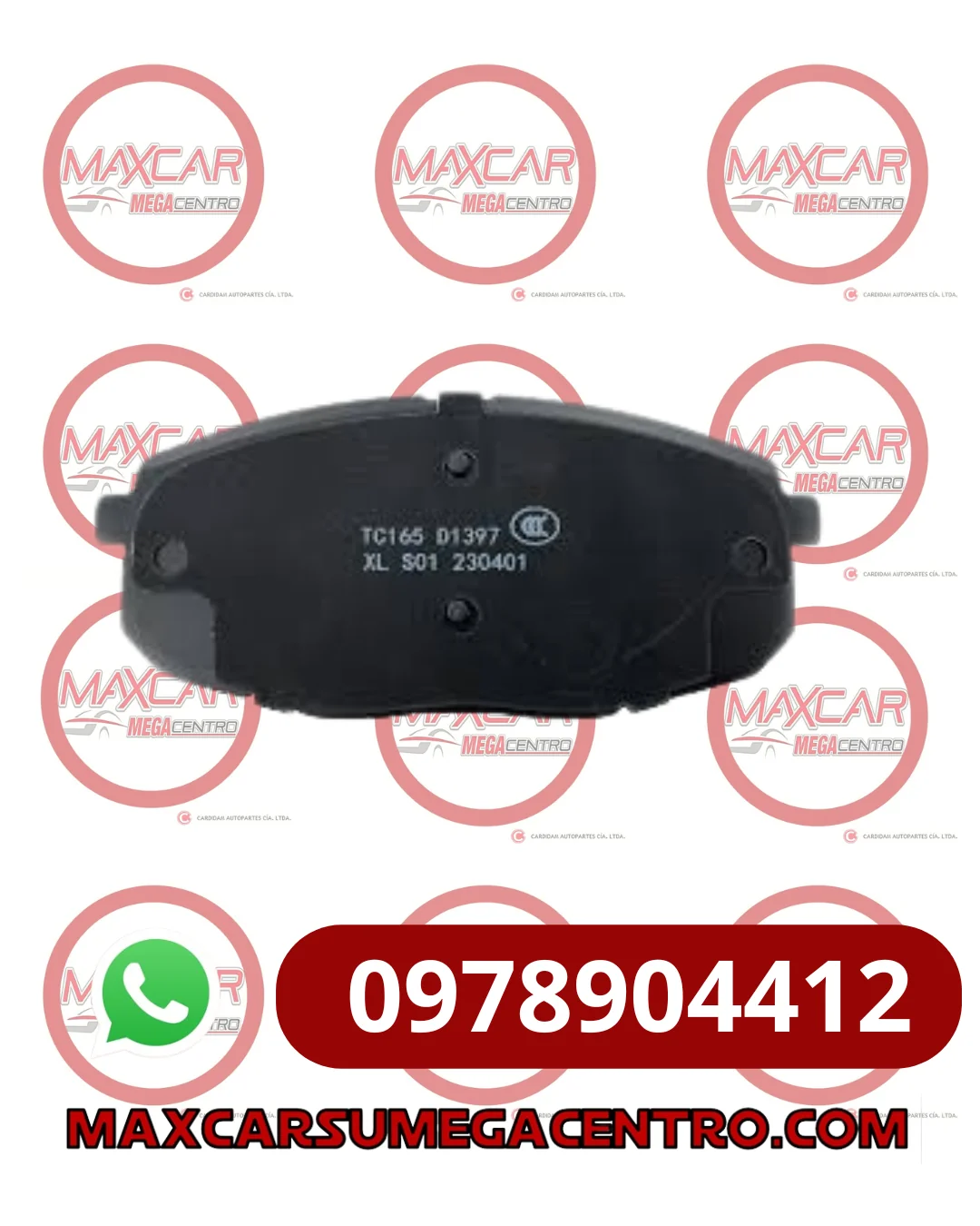PF.D1397 PASTILLA FRENO HIGH POWER TUCSON IX 4X2/CARENS II/H i30/SPORTAGE R/CERATO FORTE (HPBPA0034)
