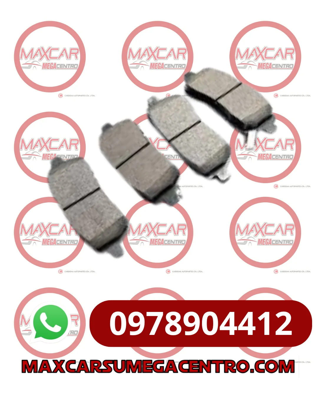 PF.D1454 PASTILLA FRENO HIGH POWER D1454 FORD FIESTA 11-/CHANGAN CS15/ MAZDA 2/SWIFT 22- FRONX (HPBPA0155)