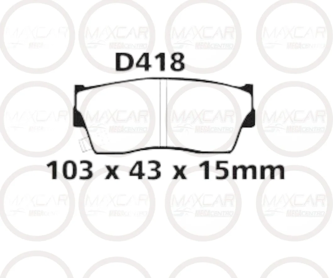 PASTILLA FRNEO DLB FRISSON D418 VITARA 3P - PFD418