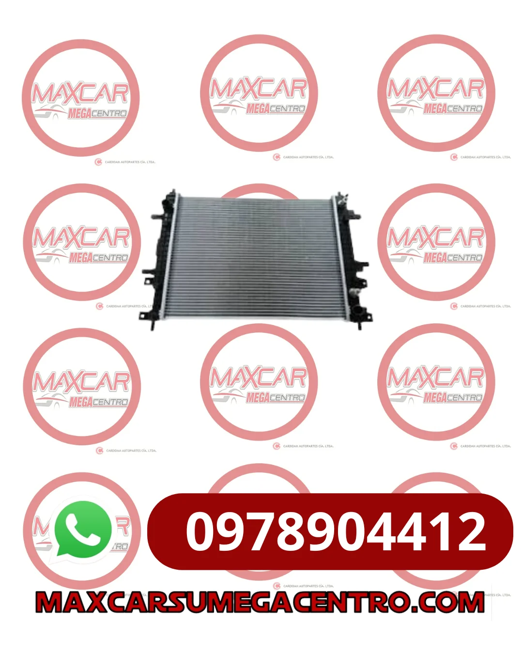 RAD.27012 RADIADOR POLAR TIGGO 7 1.5 2018-2022  T/M 16MM