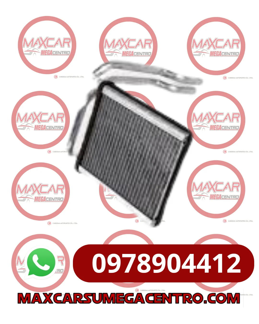 RAD.97138-1R000 RADIADOR CALEFACCION GMSGS ACCENT 1.6 RIO R 12-15