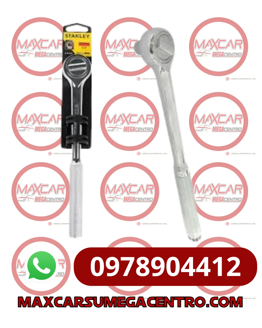 H.9786203 RATCHET MANDO STANLEY 3/8X8