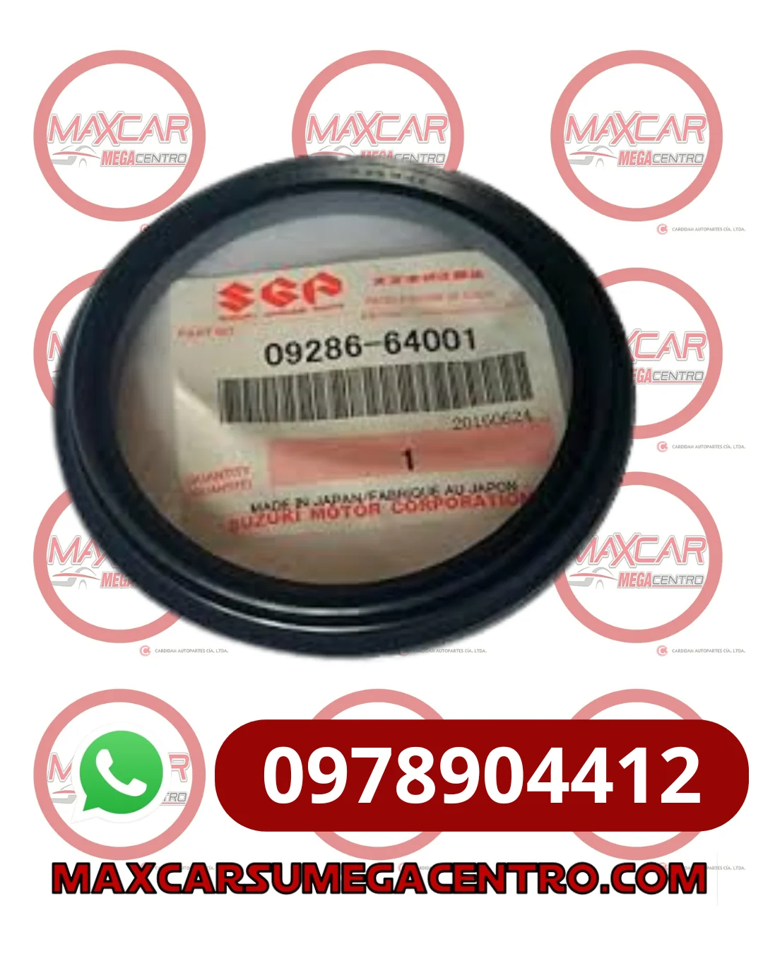 R.64827 RETENEDOR RDA GENUINE POS 09286-64001 GRAND VITARA 1.6 4X4 99 - 64X82X7