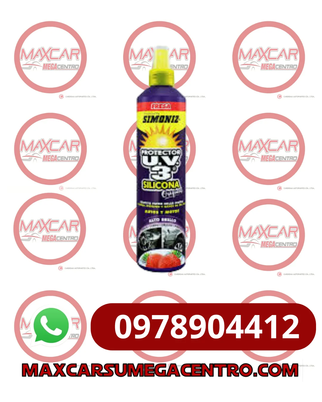 LIM.SIL SIMONIZ ARMORALL UV3 MORADO 1034/1256 300ML