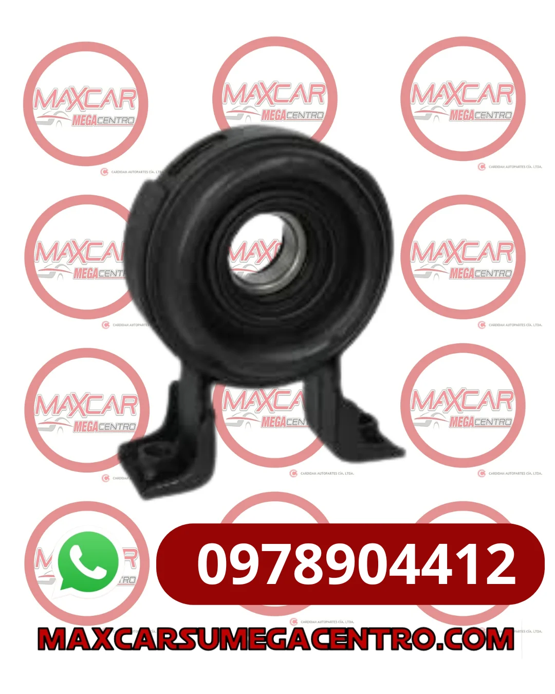 SOPORTE CARDAN JAFFS 197024 DMAX 4X4 3.0 / 3.5 PATA CORTA (8979428770)