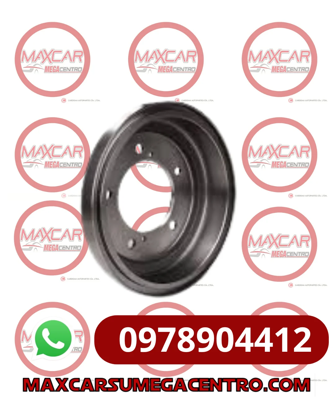 TF.43511-60A10 TAMBOR RDA J&J VITARA 3P 08/- (HUECO GRANDE)