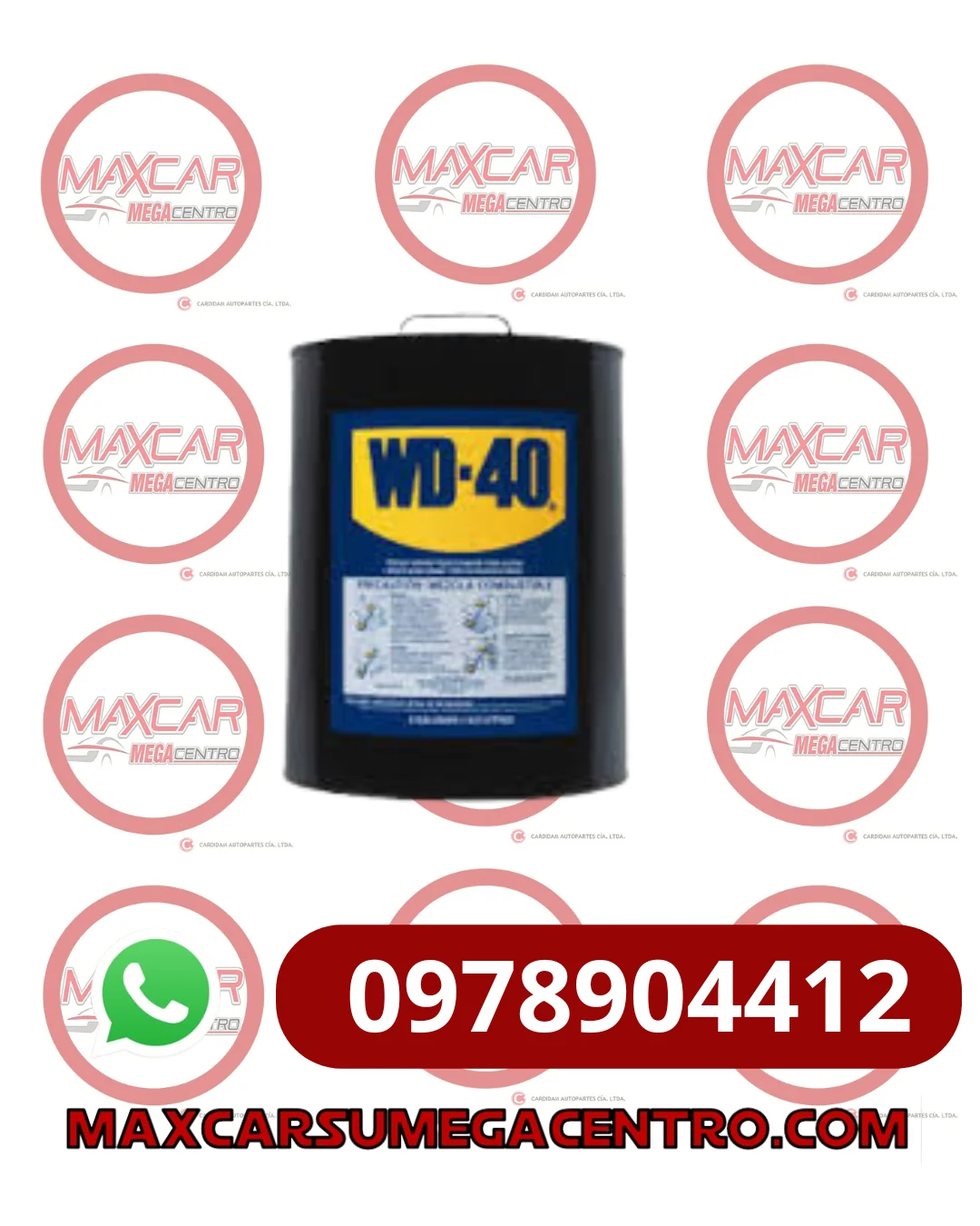LIM.WD40 PENETRANTE CANECA 5GALONES